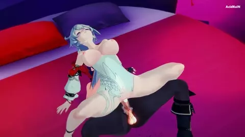 Kiana x RaidenMei FUTA sex video (Honkai impact 3/3rd) 琪亚娜 x 雷电芽衣 [New skin included]
