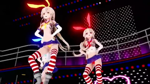 Shimakaze x3 - Gee [MMD R15] RubyMMD