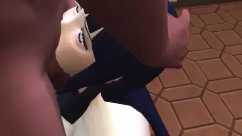 Hinata deepthroat ( no sound )
