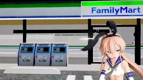 Shimakaze - Kocchimuite Baby [MMD R15] RubyMMD