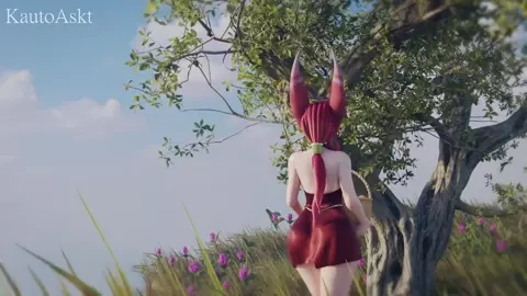 Some fun with Xayah~! [KautoAskt]