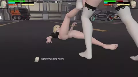 HRSL: Artoria vs Morgana Street Fight