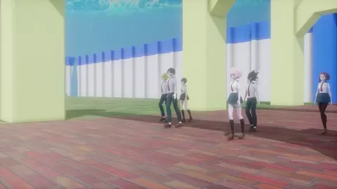 [Deku and Tsuyu-chan] Morning sex training at school