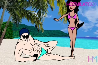 The Sexy Case of the Beach Babe's Bustin' Busty Boobs