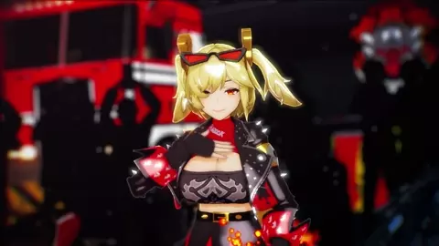 Burnice turns up the heat!