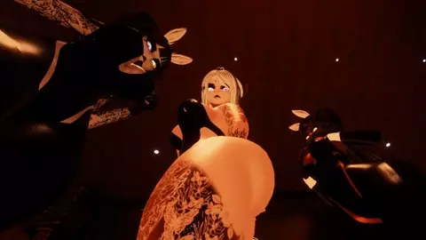 [VRCHAT] Triple Playboy Girls Facesitting POV