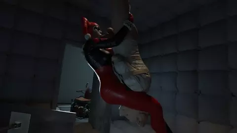 Harley getting freaky