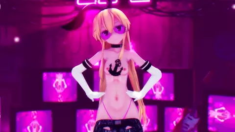 Shimakaze - Tomboy [MMD R18] Hamselvish