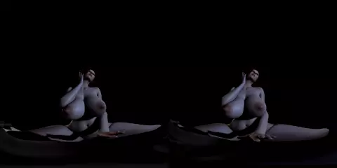 Black Widow rides you POV VR