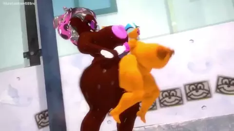 Octoling Girl fucking Rouge