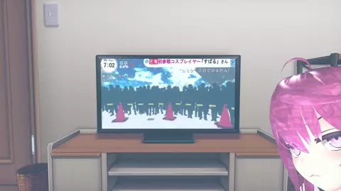 I played with a girl who appears on the news [WaruiSlimeDesu]