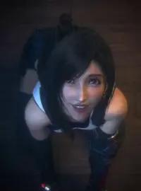 Tifa waiting for that goody goody