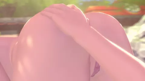 May and Dawn having a moment at the onsen