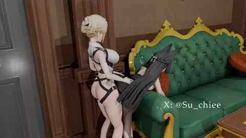 Animation Evelyn and  Hoshimi Miyabi