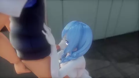 HOSHIMATI SUISEI ☆Blow job in the toilet☆