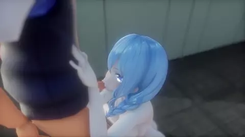 HOSHIMATI SUISEI ☆Blow job in the toilet☆