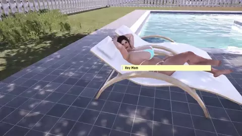 Swimming Time With Mom