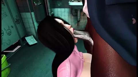 Bathroom Butt Sluts #3