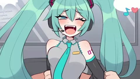 Miku's fans got a nice preshow