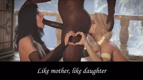 Like mother, like daughter (Yennefer, Ciri)