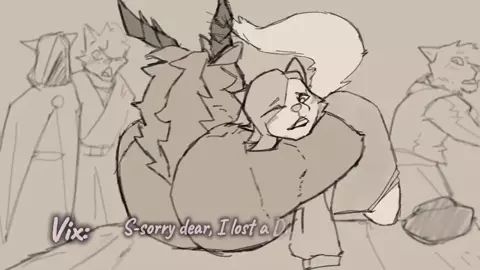 She lost the dice wager [Katzenkompf]