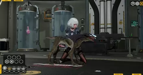 Fallen doll operation lovecraft: Alet white hair