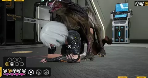 Fallen doll operation lovecraft: Alet white hair