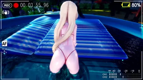 Shimakaze - Sweet Devil [MMD R18] Hamselvish