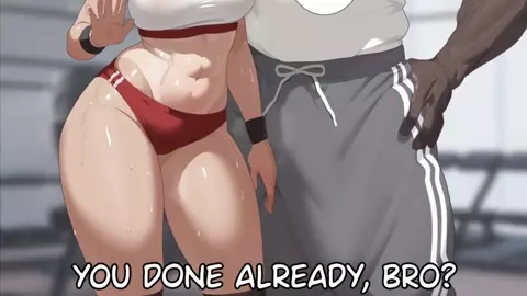 Tamia gets personally trained by coach