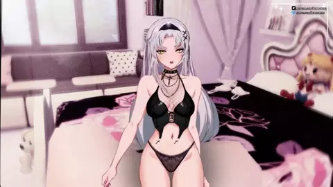 Your Dom Goth Roommate Masturbating So She Pegs You  | Vtuber Roleplay