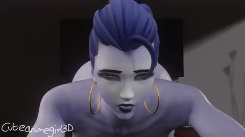 Lustful Nights with Futa Widow and Mercy [cuteanimegirl3D]