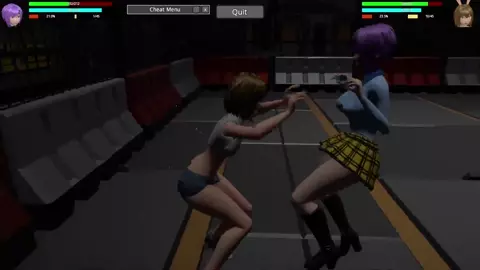 HRSL: Ayane vs Bunny Street fight
