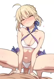 Adorable Saber drains you completely