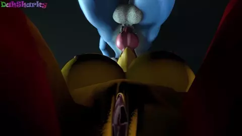 Threesome with Kazooie and Futa Krystal