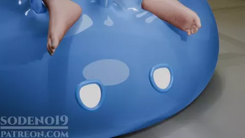 Mualani slime short 1 [sodeno19]