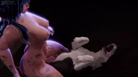 Sanae going Cowgirl on feral