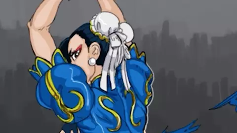 Chun li the strongest woman in the world!