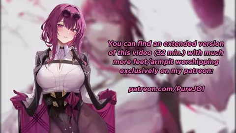 Kafka makes you to worship her sexy scent (Sniffing JOI)