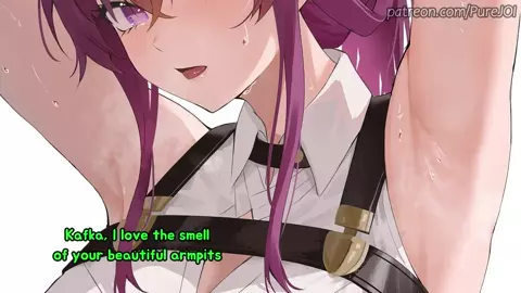 Kafka makes you to worship her sexy scent (Sniffing JOI)