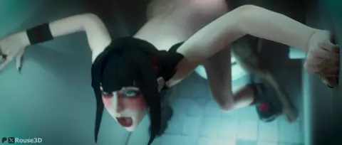 Morgan Myst - Club Stall Fuck [Rouse3D]