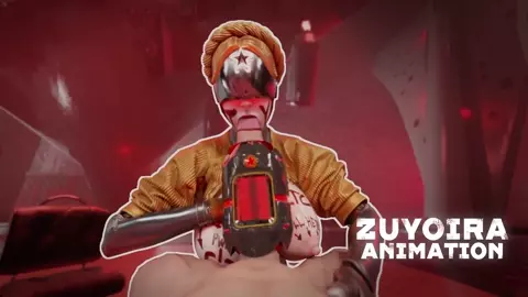 Ballerina with prototype ZYC accessories No FX