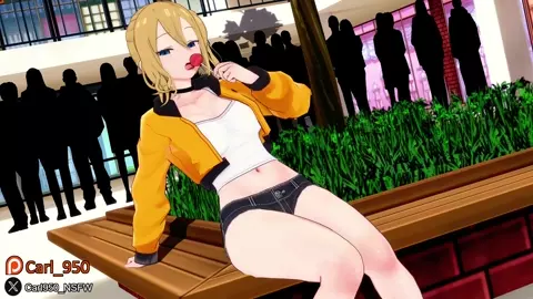 Hayasaca and her lollipop - Animation
