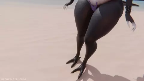 Octavia on The Beach (OatmealPecheneg) 4K60FPS