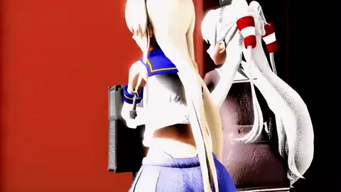Shimakaze & Amatsukaze - Luvoratorrrrry! [MMD R15] Unknown
