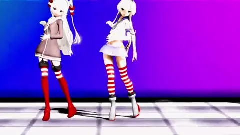 Shimakaze & Amatsukaze - Luvoratorrrrry! [MMD R15] Unknown