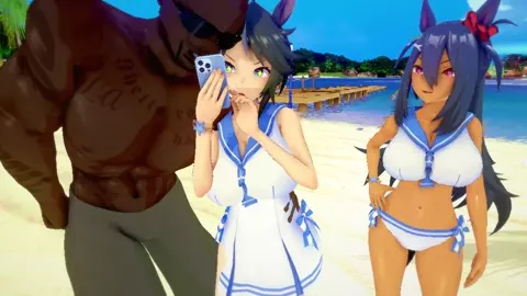 Fuji Kiseki & Hishi Amazon_Uma Musume [Axl020431]