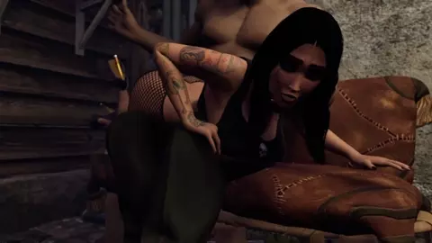 Goth Girl deals with a Loanshark