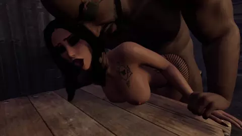 Goth Girl deals with a Loanshark