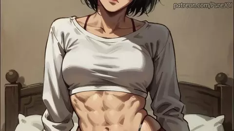 Mikasa Ackerman tests her new young soldier (Anal, CEI)