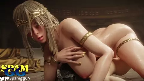 Queen Marika Smothering Tarnished in Heaven